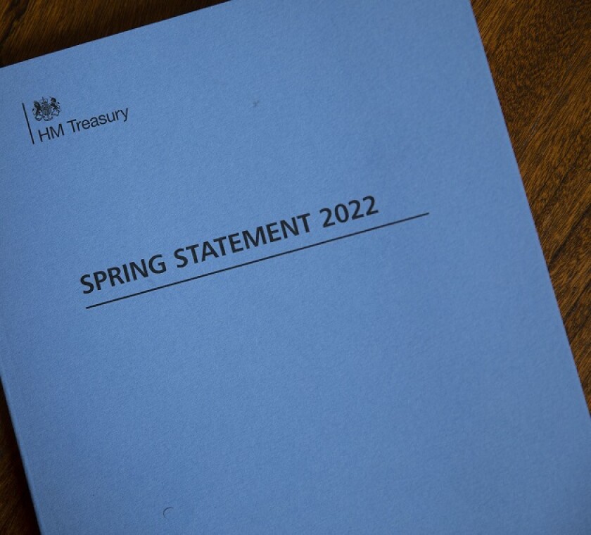 UK chancellor delivers his spring budget
