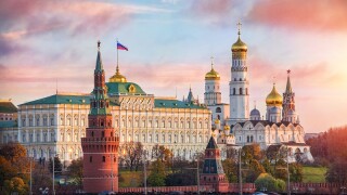 Кремль рассвет встречает Kremlin welcomes