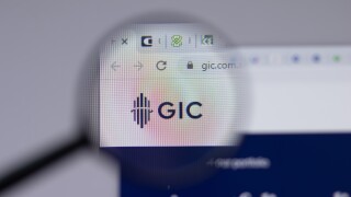 Los Angeles, California, USA - 1 June 2021: GIC logo or icon on website page, Illustrative Editorial.