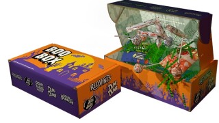 Jelly Belly, American Licorice, Goetze's Candy and Spangler teamed up to launch the Boo Box this year