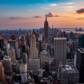 New York sunset