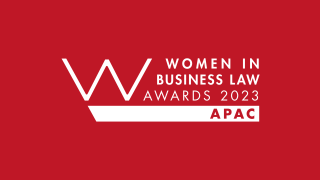 Women in Business Law Awards APAC 2023 logo