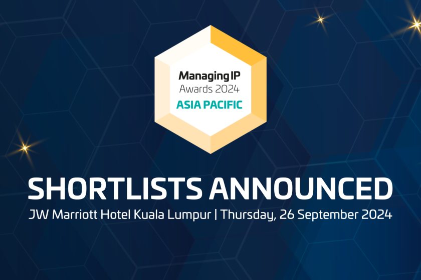 Managing IP Asia-Pacific Awards 2024