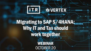 Webinar 1: Migrating to SAP S/4 HANA - why IT and tax should work together? (October 20, 2pm BST)