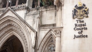The Royal Courts of Justice, London.