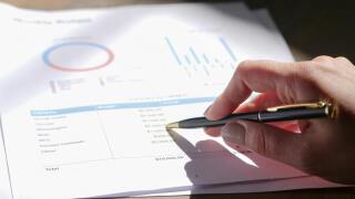 Pen over financials
