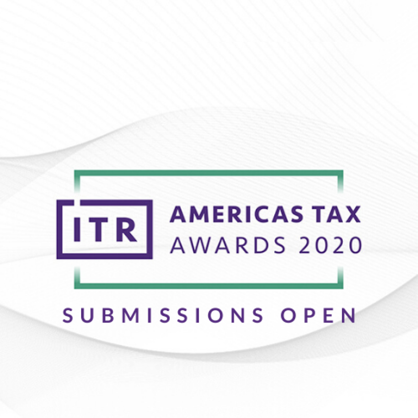 Submissions for the ITR Americas Tax Awards 2020 is open