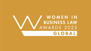 Women in Business Law Global Awards 2022 logo