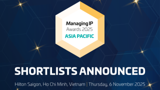 Managing IP APAC Awards 2025