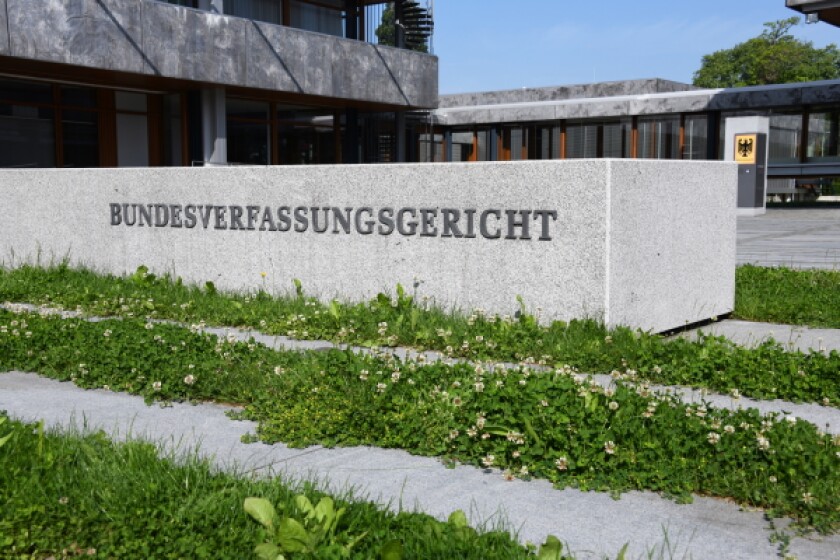 Germany's Federal Constitutional Court, which has two UPC complaints on its docket