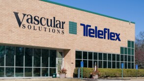Teleflex and Vascular Solutions Corporate Building and Logos
