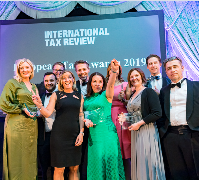 Some winners from the ITR European Awards 2019