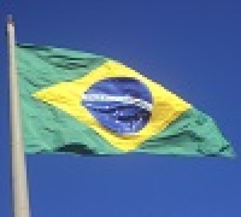 Brazil flag 100 x 90
