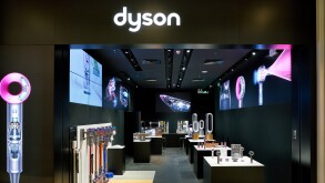 SHENZHEN, CHINA - CIRCA NOVEMBER, 2019: goods on display at Dyson store in Shenzhen.