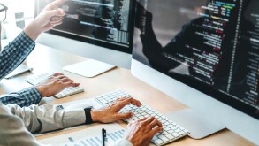 Developing programmer Development Website design and coding tech