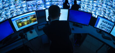 Wall of monitors