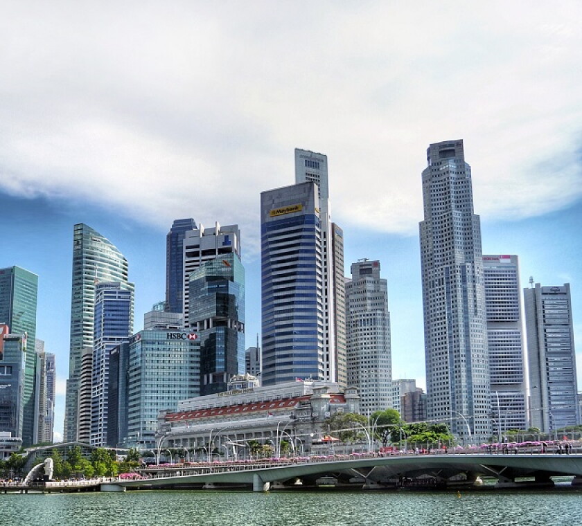 Business never sleeps in Singapore