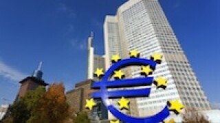 European Central Bank building at Frankfurt