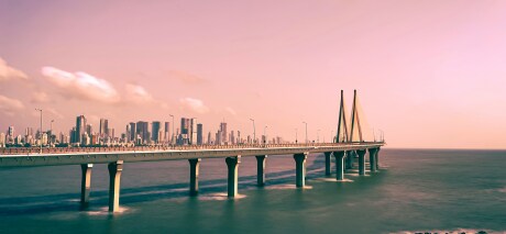 Bandra–Worli Sea Link Bridge in Mumbai