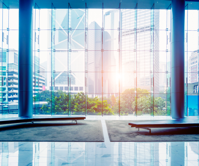Office window