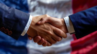 France business handshake
