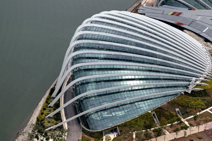 New Botanical Gardens under Construction in Singapore